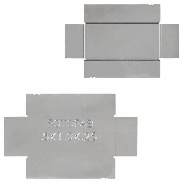 0.5 X 1.0 X 0.25 representative package visual — not an exact-product photograph