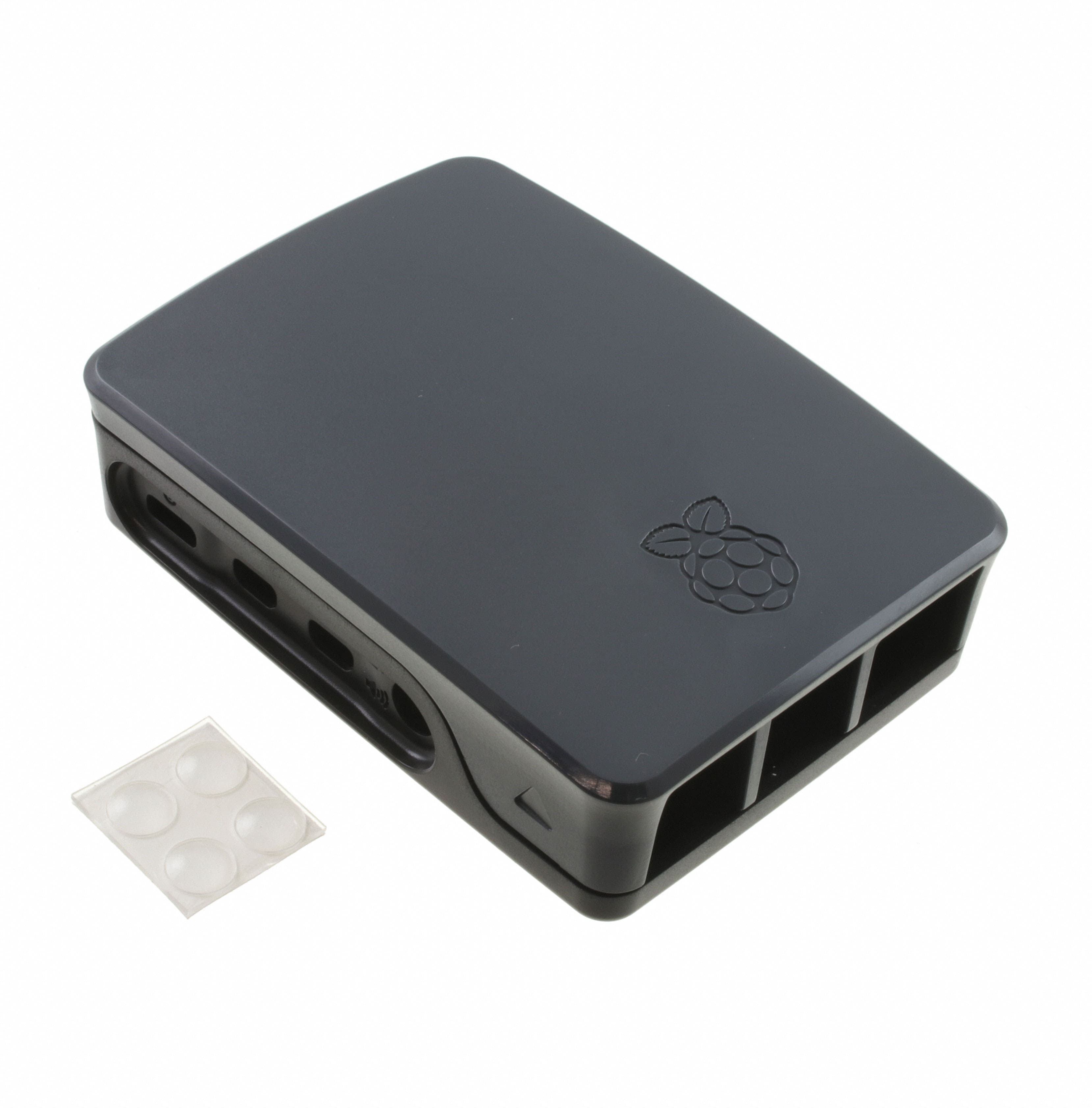 RASPBERRY PI 4 CASE BLACK/GREY representative package visual — not an exact-product photograph