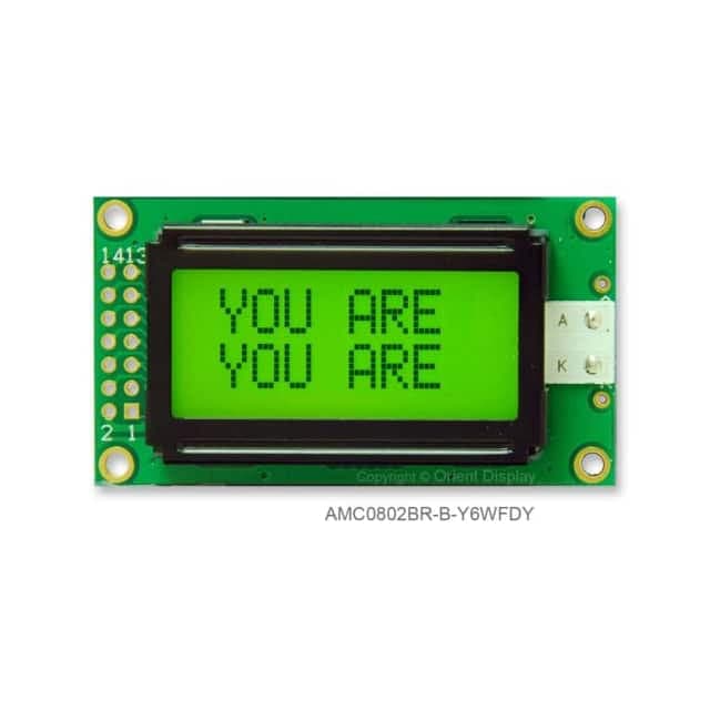 AMC0802BR-B-Y6WFDY representative package visual — not an exact-product photograph