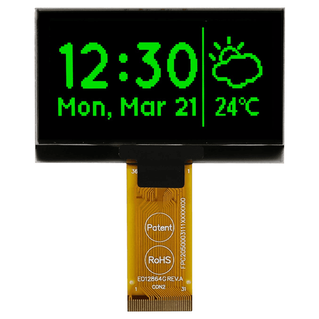 MCOT128064H1V-GM representative package visual — not an exact-product photograph