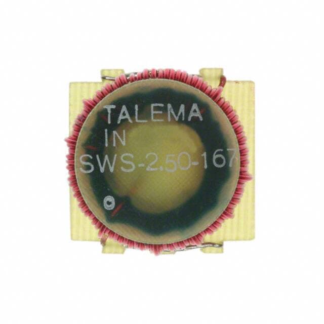 SWS-2.50-167 vendor-delivered product or package visual