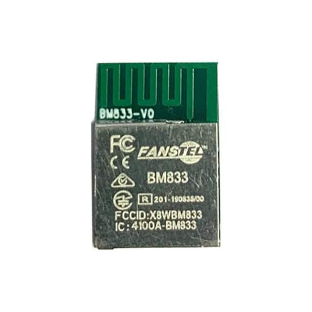 BM833 representative package visual — not an exact-product photograph