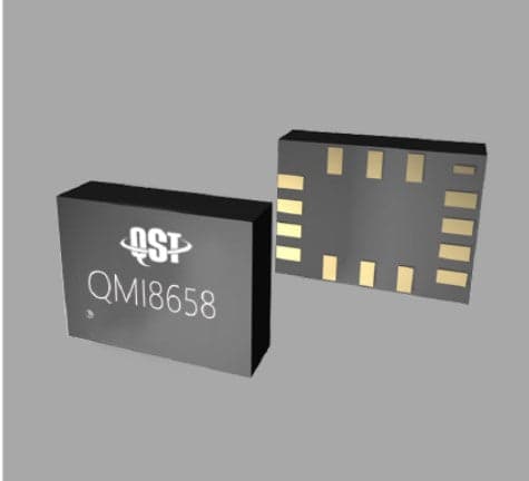 QMI8658 family LGA-14 package reference