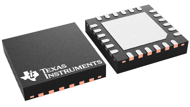 Representative WQFN-24 (RTW), 4 × 4 mm package reference for BQ25895RTWR