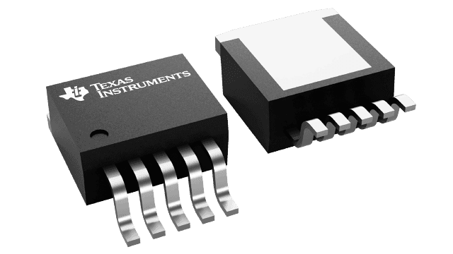 Representative TO-263 / DDPAK (KTT), 5-pin package reference for LM2596S-ADJ/NOPB