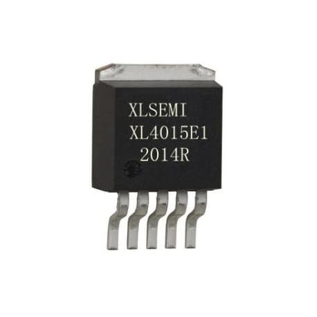 Peer-catalog product photograph of XL4015E1 in TO-263-5L