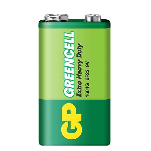 GP GREENCELL 9V (HEAVY DUTY) vendor-delivered product or package visual