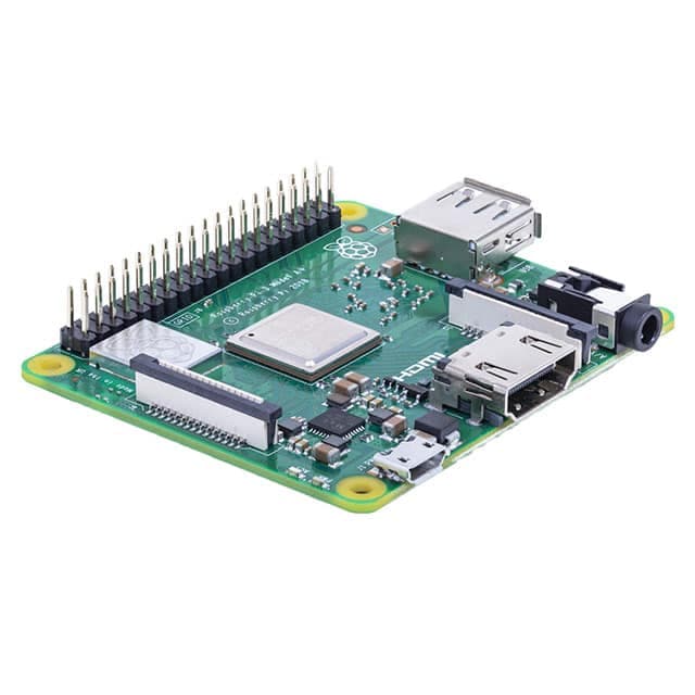RASPBERRY PI 3 A+ representative package visual — not an exact-product photograph