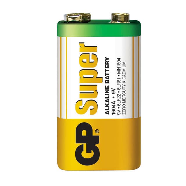 GP SUPER 9V vendor-delivered product or package visual