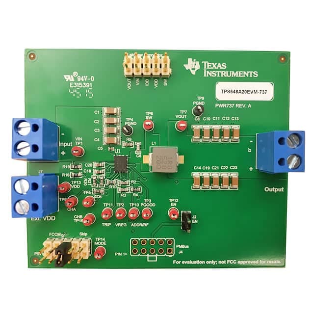 TPS548A20EVM-737 representative package visual — not an exact-product photograph