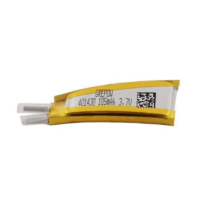 GRP401430-3.7V-105MAH representative package visual — not an exact-product photograph