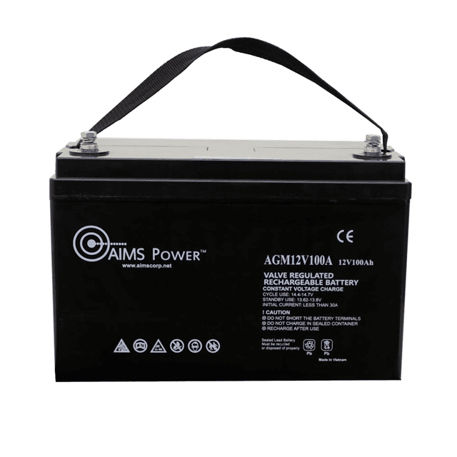 AGM12V100A representative package visual — not an exact-product photograph