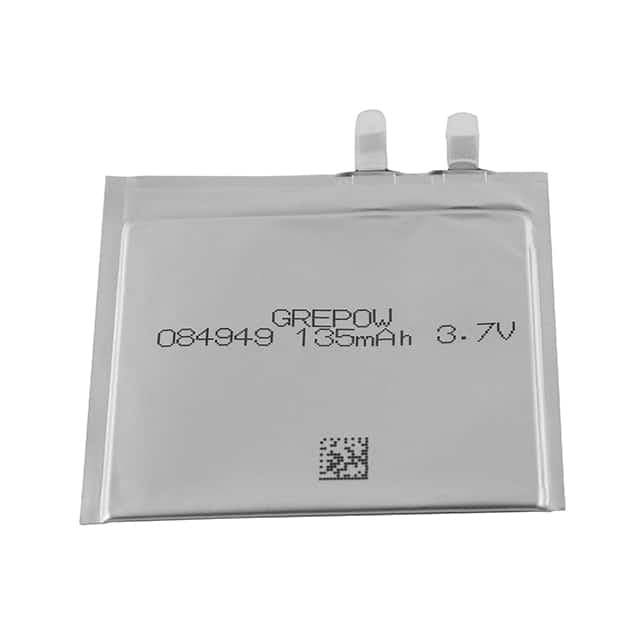 GRP084949-3.7V-135MAH representative package visual — not an exact-product photograph