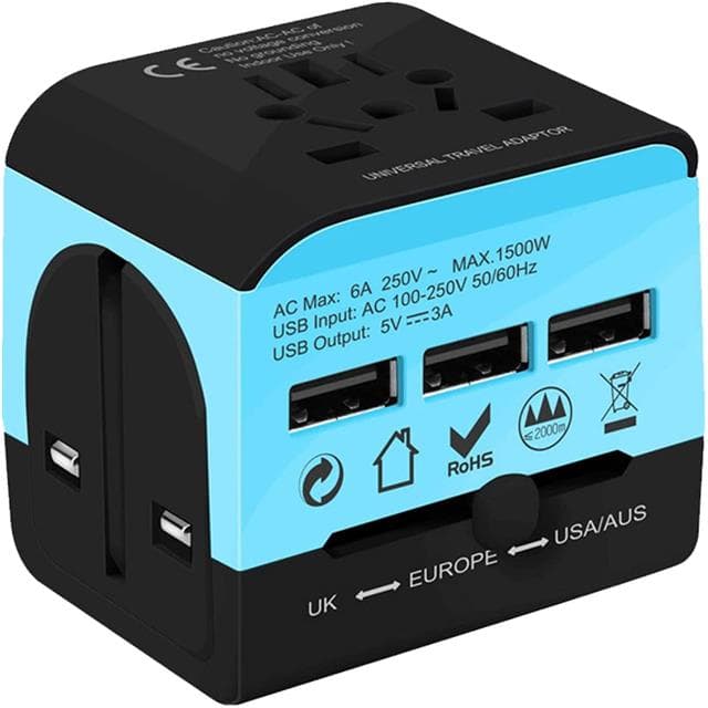 UTA 3USB BLU vendor-delivered product or package visual