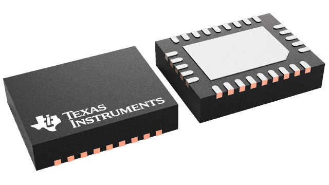 TPS53513RVER representative VQFN-CLIP (RVE) package image from Texas Instruments