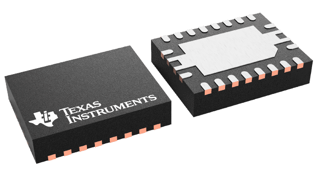 Representative VQFN-20 (RHL), 3.5 × 4.5 mm package reference for TPS61088RHLR